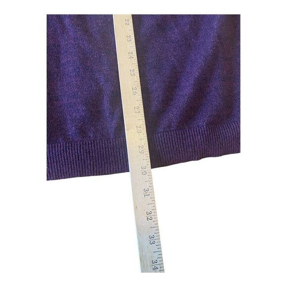 Apt 9 Mens 2XB Wool Blend Lightweight VNeck Long Sleeve Maroon Pull-Over Sweater - Picture 9 of 9